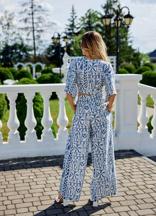 Tiered Blouse – Adjustable Front Tie & Short Sleeves for Summer - MimiStylez