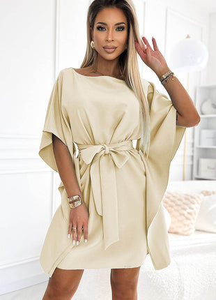 Butterfly Dress with Belt - MimiStylez