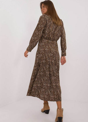 Women's Animal-Print Blouse & Skirt Set — Elegant Everyday Comfort - MimiStylez