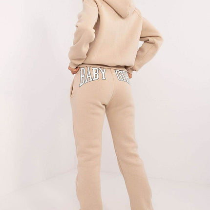 3-Piece Cotton Tracksuit Set – Hooded Zip Sweatshirt, Strapless T-Shirt & High-Waisted Joggers - MimiStylez