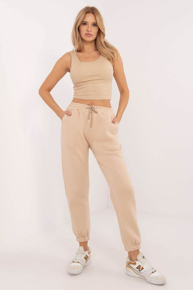 Women's 3-Piece Cotton Tracksuit Set – T-Shirt, Hoodie & High-Waisted Joggers - MimiStylez