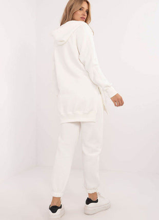 Women's 3-Piece Cotton Tracksuit Set – T-Shirt, Hoodie & High-Waisted Joggers - MimiStylez