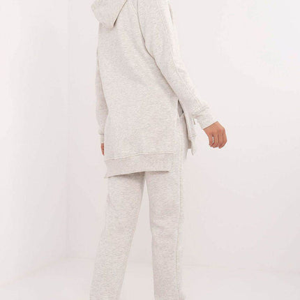 Women's 3-Piece Cotton Tracksuit Set – T-Shirt, Hoodie & High-Waisted Joggers - MimiStylez