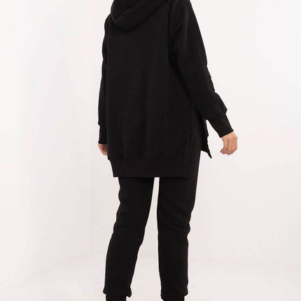 Everyday Cotton-Blend Tracksuit – Hooded Zip Sweatshirt & Ribbed Cuff Pants - MimiStylez