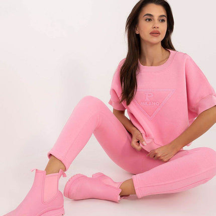 Insulated Women's Cotton Sweatshirt & Jogger Set - MimiStylez