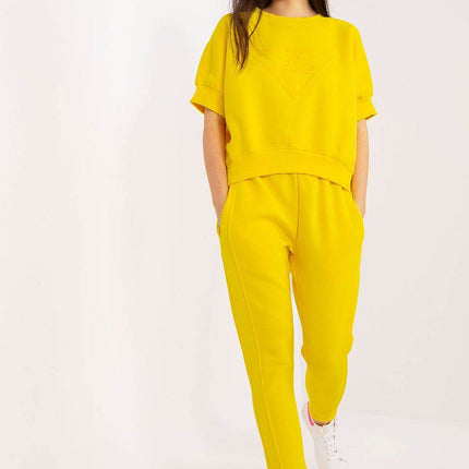 Insulated Women's Cotton Sweatshirt & Jogger Set - MimiStylez