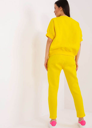 Insulated Women's Cotton Sweatshirt & Jogger Set - MimiStylez