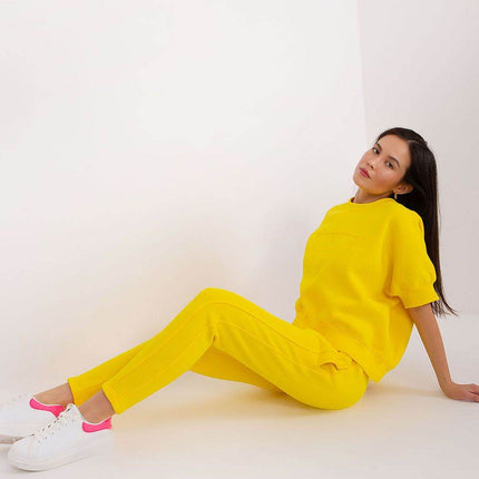 Insulated Women's Cotton Sweatshirt & Jogger Set - MimiStylez