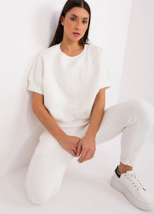 Insulated Women's Cotton Sweatshirt & Jogger Set - MimiStylez