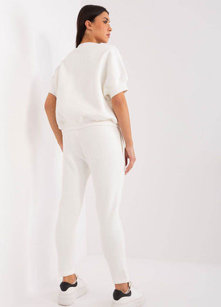 Insulated Women's Cotton Sweatshirt & Jogger Set - MimiStylez