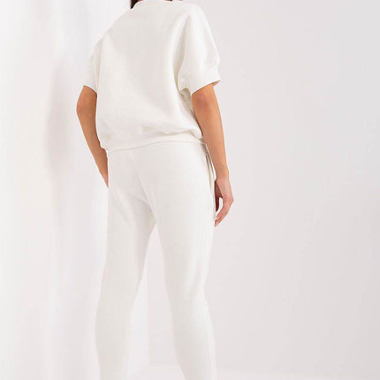 Insulated Women's Cotton Sweatshirt & Jogger Set - MimiStylez