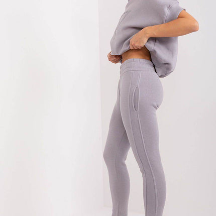 Insulated Women's Cotton Sweatshirt & Jogger Set - MimiStylez