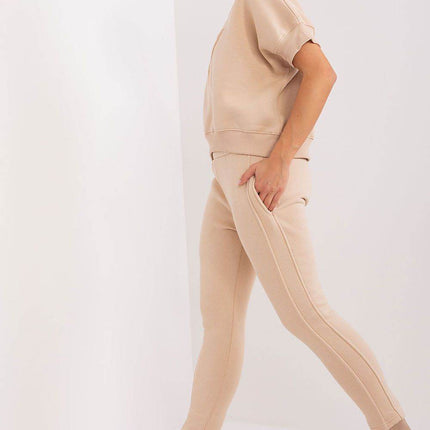 Insulated Women's Cotton Sweatshirt & Jogger Set - MimiStylez