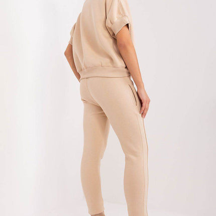 Insulated Women's Cotton Sweatshirt & Jogger Set - MimiStylez