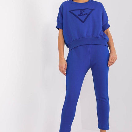 Insulated Women's Cotton Sweatshirt & Jogger Set - MimiStylez