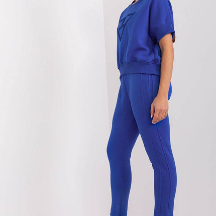 Insulated Women's Cotton Sweatshirt & Jogger Set - MimiStylez