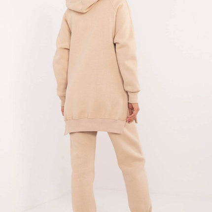 Women's 3-Piece Cotton Tracksuit Set – T-Shirt, Hoodie & High-Waisted Joggers - MimiStylez