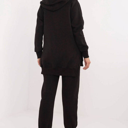 Women's 3-Piece Cotton Tracksuit Set – T-Shirt, Hoodie & High-Waisted Joggers - MimiStylez