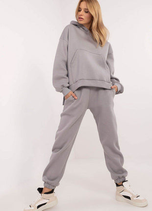 Women's Insulated Cotton Hoodie & Jogger Set - MimiStylez