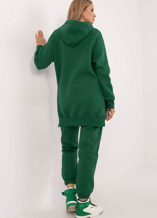 Women's 3-Piece Cotton Tracksuit Set – T-Shirt, Hoodie & High-Waisted Joggers - MimiStylez