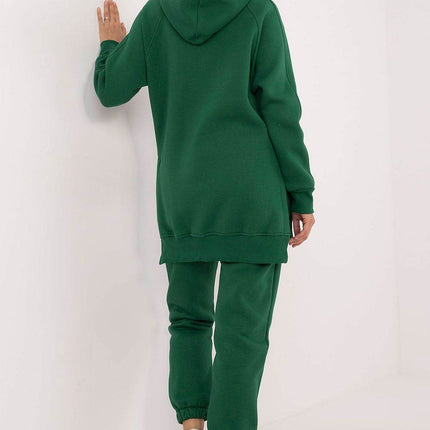 Women's 3-Piece Cotton Tracksuit Set – T-Shirt, Hoodie & High-Waisted Joggers - MimiStylez