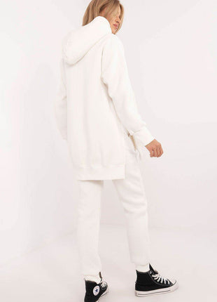 Everyday Cotton-Blend Tracksuit – Hooded Zip Sweatshirt & Ribbed Cuff Pants - MimiStylez