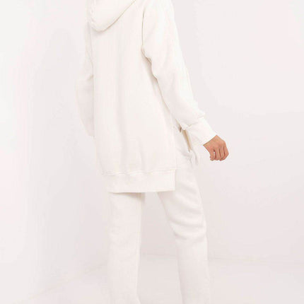 Everyday Cotton-Blend Tracksuit – Hooded Zip Sweatshirt & Ribbed Cuff Pants - MimiStylez