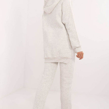 Everyday Cotton-Blend Tracksuit – Hooded Zip Sweatshirt & Ribbed Cuff Pants - MimiStylez