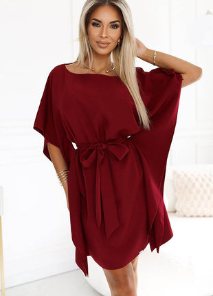 Butterfly Dress with Belt - MimiStylez