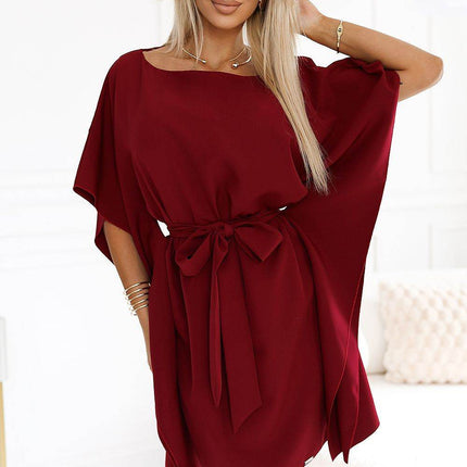 Butterfly Dress with Belt - MimiStylez