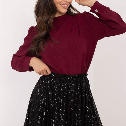 Glamorous Sequin Mini Skirt with Bomb Shape - MimiStylez