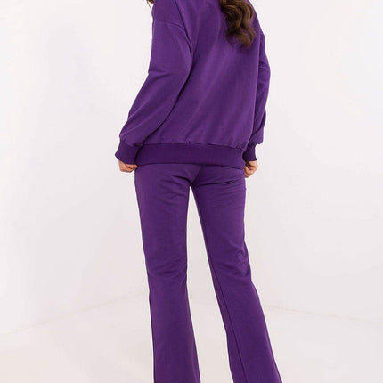 Cotton Two-Piece with Wrap Top & Relaxed Pant - MimiStylez