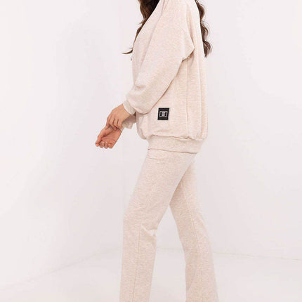 Cotton Two-Piece with Wrap Top & Relaxed Pant - MimiStylez