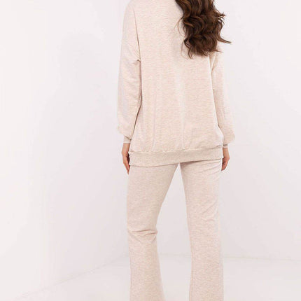 Cotton Two-Piece with Wrap Top & Relaxed Pant - MimiStylez