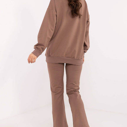 Cotton Two-Piece with Wrap Top & Relaxed Pant - MimiStylez