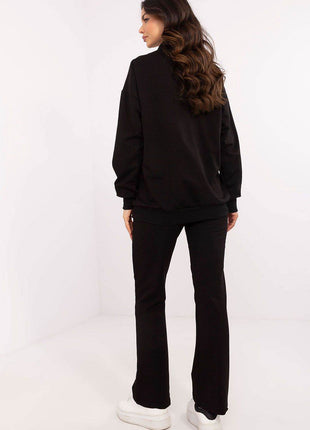 Cotton Two-Piece with Wrap Top & Relaxed Pant - MimiStylez