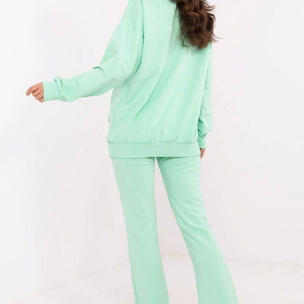 Cotton Two-Piece with Wrap Top & Relaxed Pant - MimiStylez