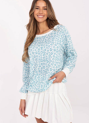 Casual Animal Print Long Sleeve Blouse — Lightweight, Comfortable Everyday Wear - MimiStylez