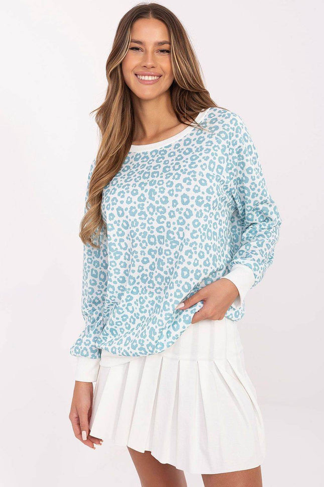 Casual Animal Print Long Sleeve Blouse — Lightweight, Comfortable Everyday Wear - MimiStylez