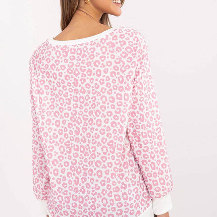 Casual Animal Print Long Sleeve Blouse — Lightweight, Comfortable Everyday Wear - MimiStylez