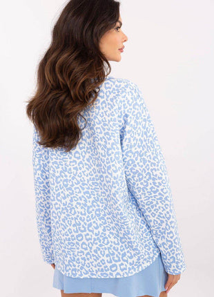 Fashionable Animal Print Blouse for Bold Comfort - MimiStylez