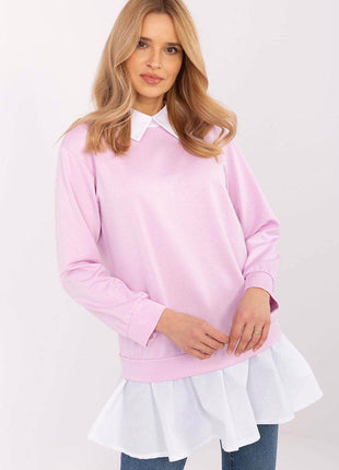 Stylish and Comfortable Blouse with Classic Collar - MimiStylez