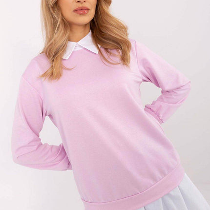 Stylish and Comfortable Blouse with Classic Collar - MimiStylez