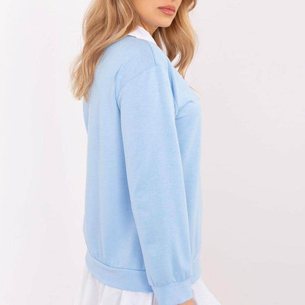 Stylish and Comfortable Blouse with Classic Collar - MimiStylez