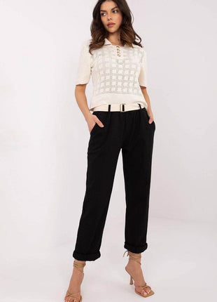 Elegant Everyday Trousers – High Waist & Straight Cut - MimiStylez