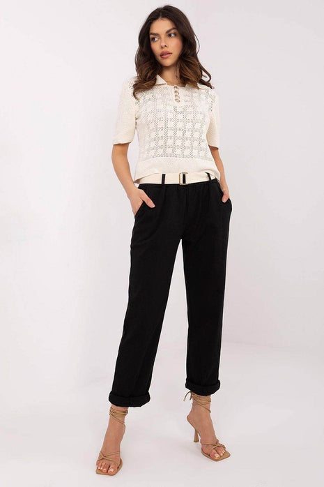 Elegant Everyday Trousers – High Waist & Straight Cut - MimiStylez