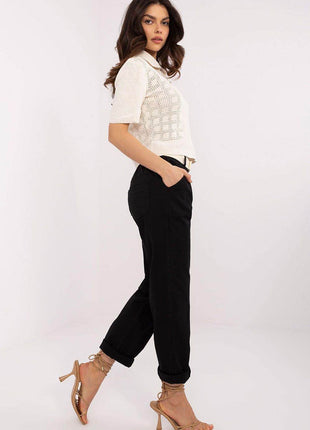 Elegant Everyday Trousers – High Waist & Straight Cut - MimiStylez
