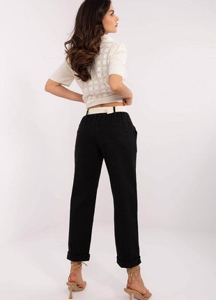 Elegant Everyday Trousers – High Waist & Straight Cut - MimiStylez