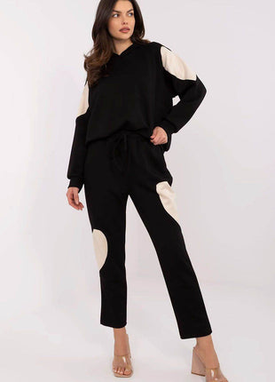 Casual Hoodie & High-Waist Joggers Set – Minimalist Design - MimiStylez