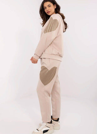 Casual Hoodie & High-Waist Joggers Set – Minimalist Design - MimiStylez